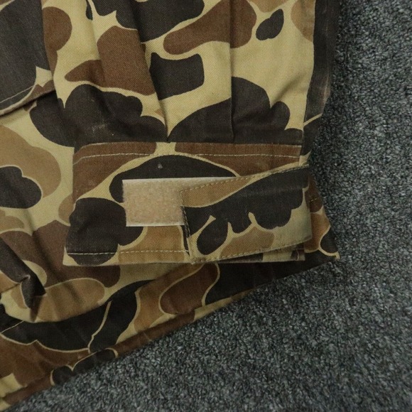 VINTAGE Columbia‎ Jacket Mens Large Brown Green Frog Camo Hunting Gore GTX - Picture 8 of 13